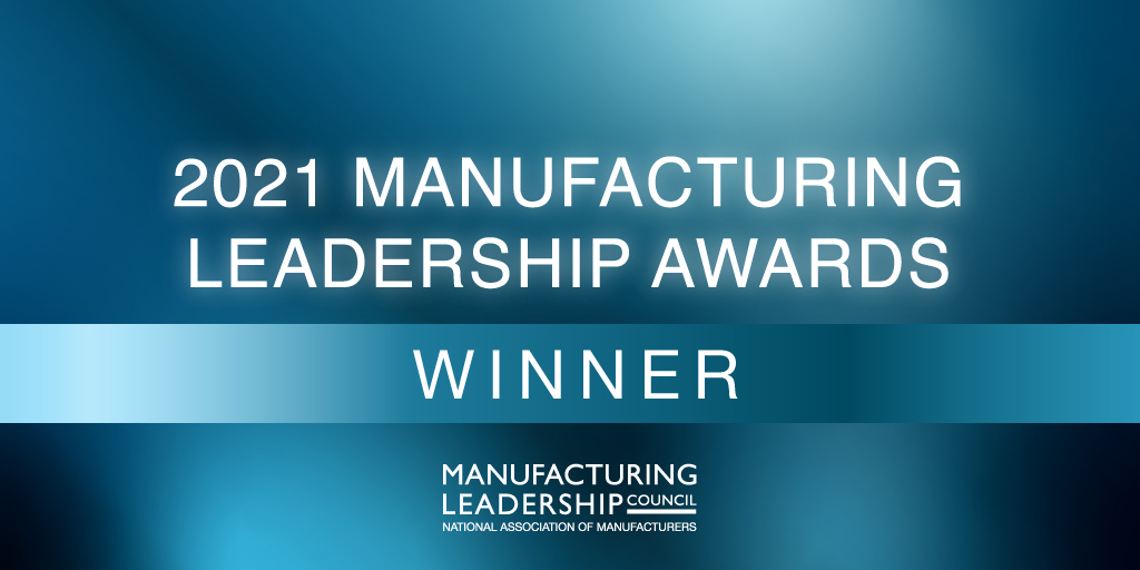 MxD Recognized as Manufacturing Leadership Awards 2021 Winner MxD