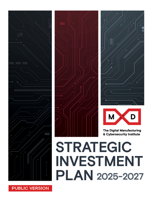 MxD Strategic Investment Plan cover